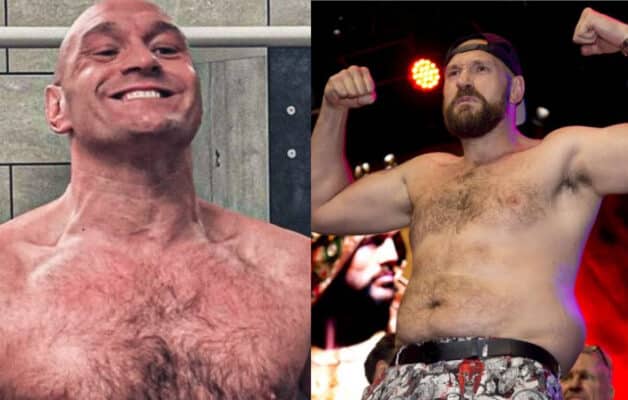 Tyson Fury apparaît complètement métamorphosé avant son combat contre Olesandr Usyk