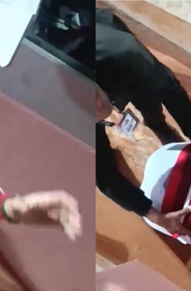 Novak Djokovic assommé par la gourde d’un spectateur après son match