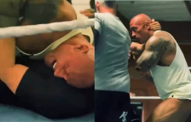 Dwayne Johnson fait ses débuts en MMA pour son prochain film : les premières images dévoilées