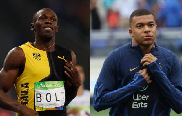 Kylian Mbappé prêt à affronter Usain Bolt sur un 100 mètres