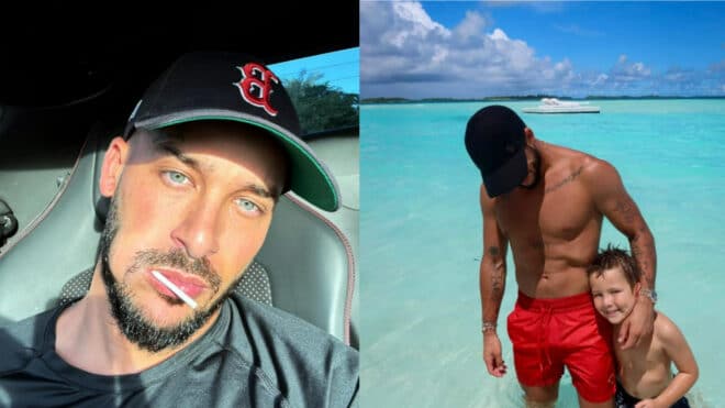 Laurent Correia en voiture de sport à vive allure avec son fils de 2 ans : la vidéo ne passe pas