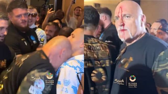 Tyson Fury : son père s’explique après son coup de tête à un membre du clan d’Oleksandr Usyk