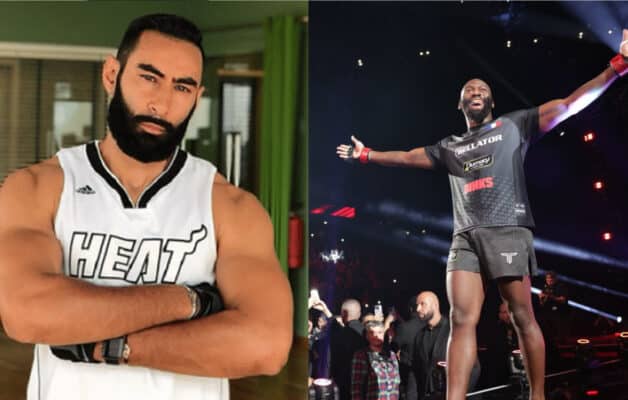 La Fouine valide l'entrée de Cédric Doumbé sur un de ses titres lors du Bellator