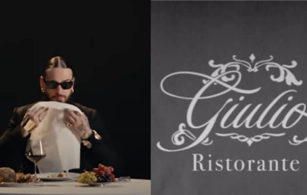 SCH lance un restaurant éphémère GIULIO à Paris pour la sortie de JULIVS Prequel