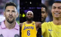 Cristiano Ronaldo, Lionel Messi, Lebron James...Quel est le sportif le mieux payé au monde ?