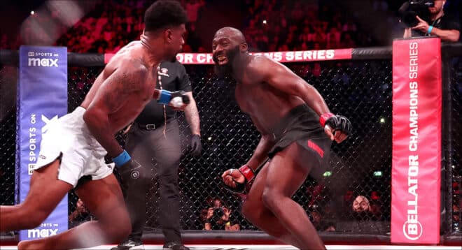 MMA : Cédric Doumbé s’impose par TKO dès le premier round contre Jaleel Willis