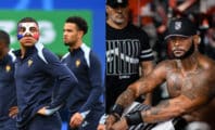 Les joueurs de l'Equipe de France s'entraînent sur le titre « Dolce Camara » de Booba
