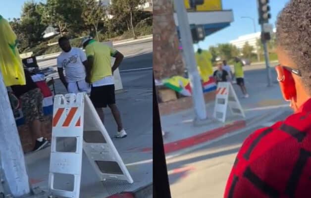 Neymar achète des maillots du Brésil à la sauvette et provoque la surprise des fans