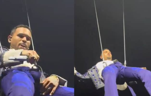 Chris Brown en dévoile un peu trop sur son intimité en plein concert