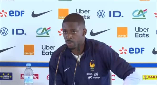 « Il faut se mobiliser » : Ousmane Dembélé (27 ans) appelle au vote pour les élections législatives