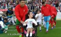 Cristiano Ronaldo fait un magnifique geste lors du match contre l'Irlande