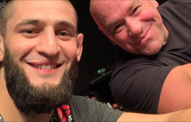 « Le problème, c’est que… » : Dana White évoque l'état de santé de Khamzat Chimaev