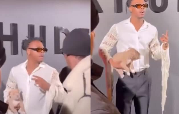 Koba LaD épinglé par La Ligue des animaux après un défilé avec un chiot : « sac à m...»
