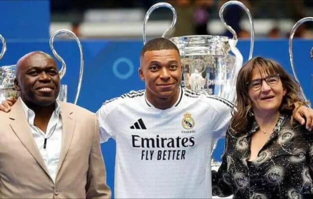 Kylian Mbappé : son père achète une centaine de maillots du Real Madrid pour des enfants