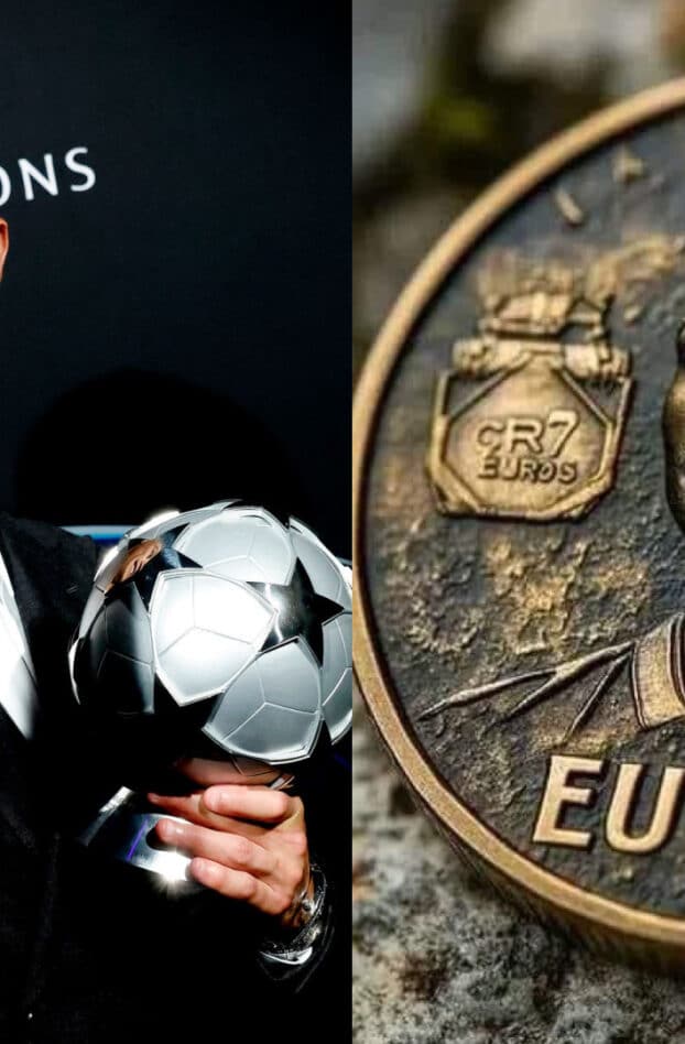 Le Portugal rend hommage à Cristiano Ronaldo avec une pièce commémorative de sept euros