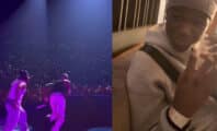 Tiakola rencontre le fan qui lui a volé sa chaussure en plein concert
