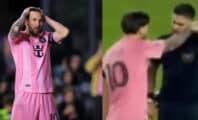 Lionel Messi pète encore un câble avec l'Inter Miami et s'en prend à un arbitre