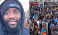 Gradur lors de la marche du Congo à Paris : « Il n’y a rien qui avance, ça nous fait mal »