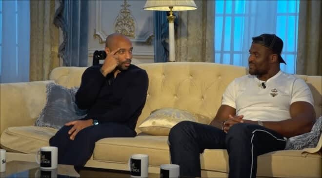 « Tu peux faire ça facilement ? » : la question lunaire de Thierry Henry à Francis Ngannou