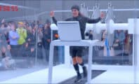 Rilès a réussi son défi complètement dingue de courir 24h sur un tapis de course