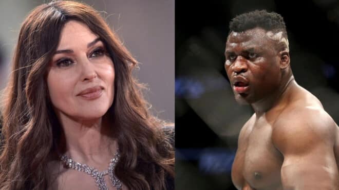 Francis Ngannou va partager l’affiche d’un nouveau film avec Monica Bellucci