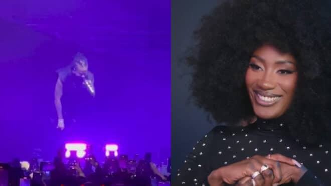 Kalash provoque Aya Nakamura en plein concert et part en fou rire