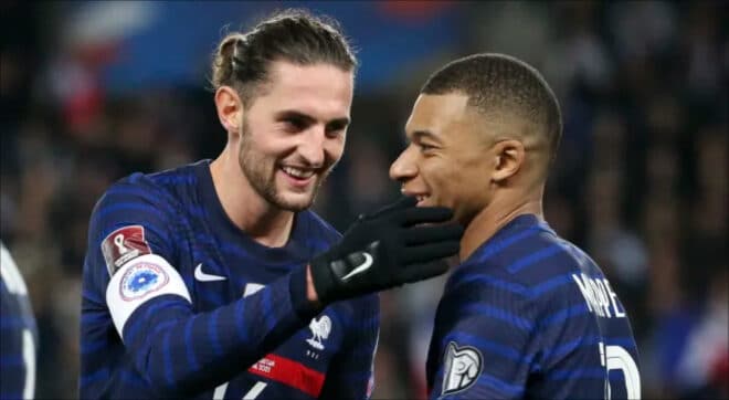 Kylian Mbappé prend la défense d’Adrien Rabiot et pousse un coup de gueule