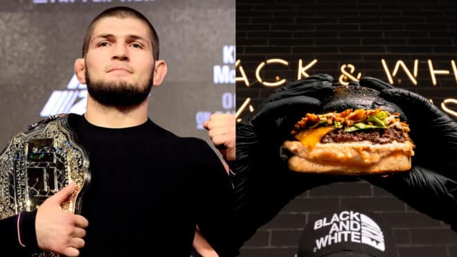 Khabib Nurmagomedov débarque en France avec son propre burger