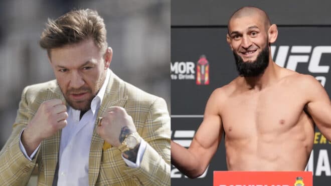 Khamzat Chimaev a voulu terminer Conor McGregor en Irlande