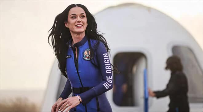 Katy Perry choque la Toile avec son voyage express dans l’espace
