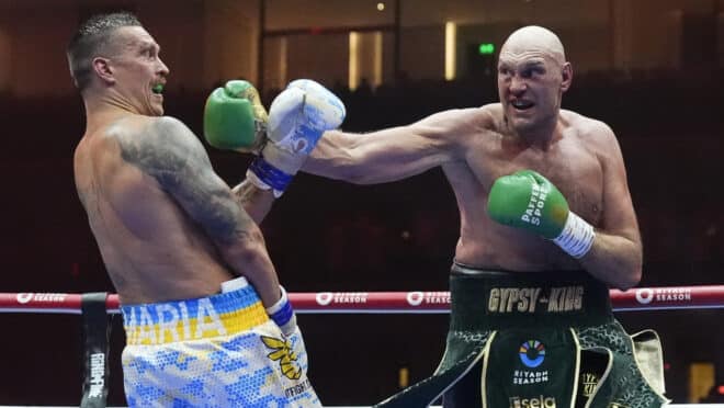 Tyson Fury pourrait sortir de sa retraite pour affronter Oleksandr Usyk