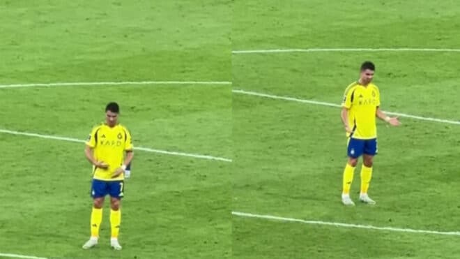 Cristiano Ronaldo filmé en train de parler tout seul après la défaite d’Al-Nassr