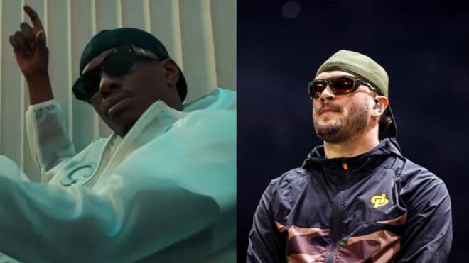 Jul rend hommage à Werenoi pendant son concert au Stade Vélodrome