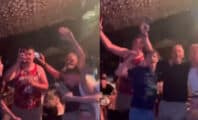 Quand Luis Enrique s'incruste à une table pour chanter l'hymne du PSG