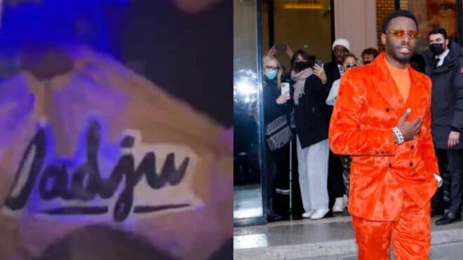 Un fan offre une veste à Dadju qui la revend pour une sacrée somme dans son dos