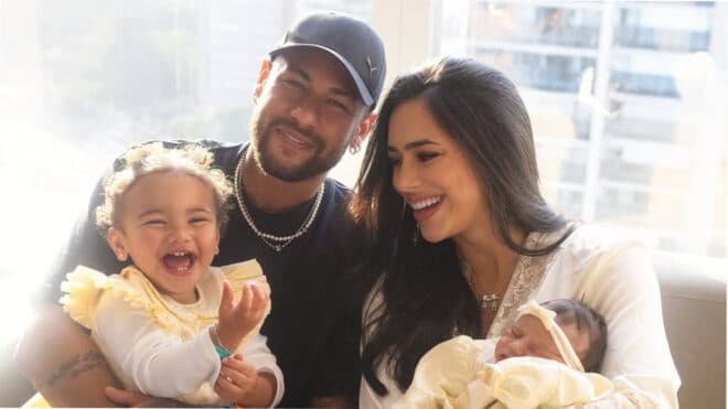 Neymar papa pour la quatrième fois : Bruna Biancardi présente leur deuxième fille