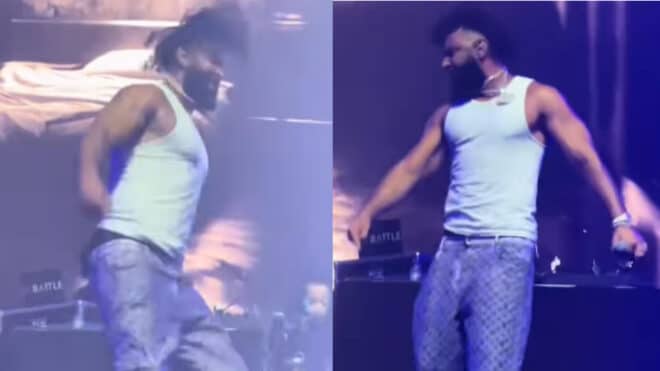 La Fouine se lâche sur scène, la séquence ne passe pas inaperçu