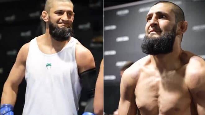 Khamzat Chimaev affiche un physique massif avant l’UFC 319