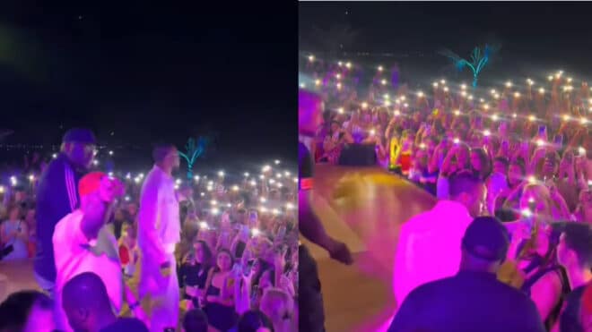 Dadju gifle un spectateur en montant sur scène