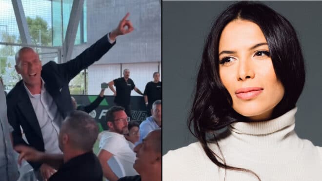 Zinédine Zidane fan inconditionnel de Zaho, il fait le show
