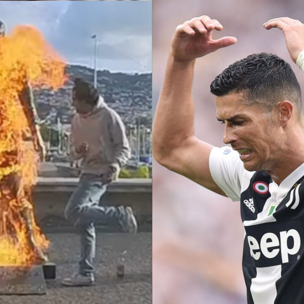 Statue de Ronaldo incendiée à Madère : l'auteur hospitalisé en psychiatrie